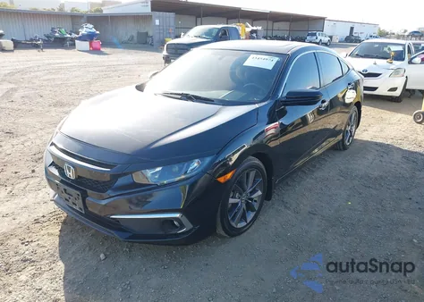 2021 Honda Civic Ex из США, поврежденный, VIN 19XFC1F39ME207685